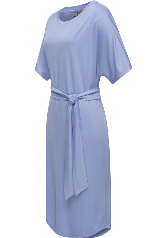 Ragwear Shirtkleid »Pallerma« Ohne Taschen stylisches Sommerkleid mit Bindeband an der Taille