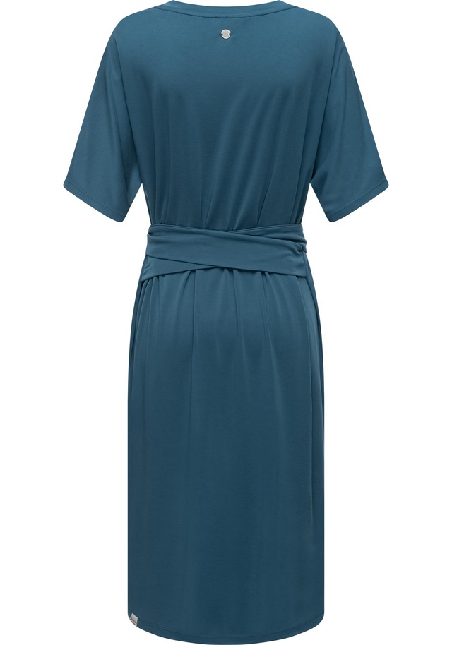 Ragwear Shirtkleid »Pallerma« Ohne Taschen stylisches Sommerkleid mit Bindeband an der Taille