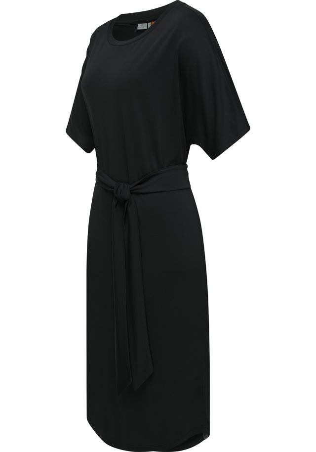 Ragwear Shirtkleid »Pallerma« Ohne Taschen stylisches Sommerkleid mit Bindeband an der Taille