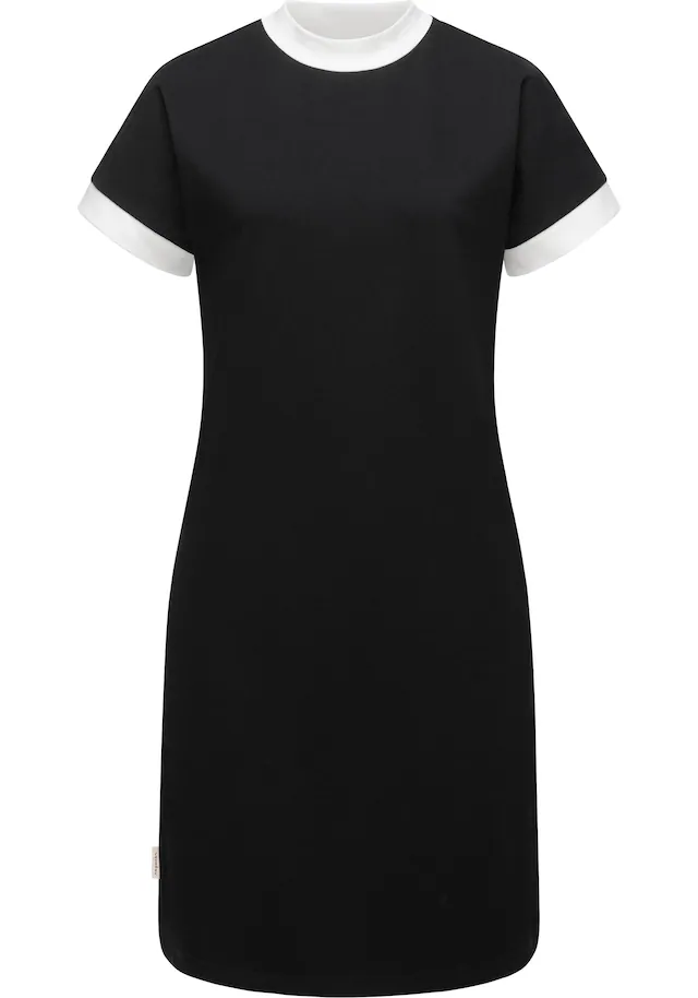 Ragwear Shirtkleid »Katchi Solid« Ohne Taschen stylisches Sommerkleid in Shirt-Optik
