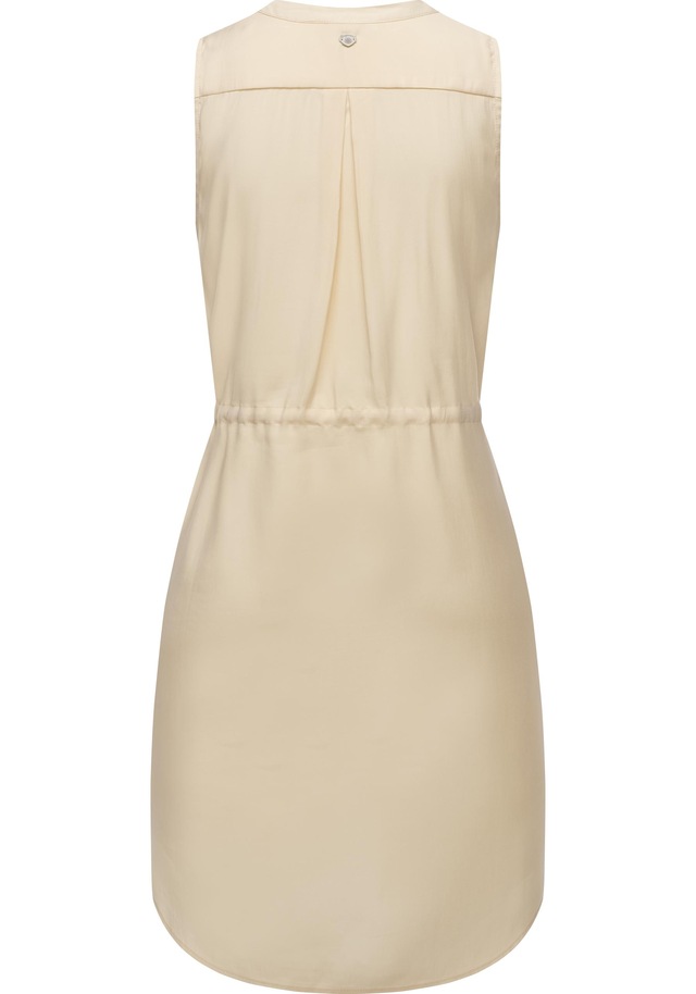 Ragwear Blusenkleid »Roissin« Brusttaschen | Eingrifftaschen stylisches Sommerkleid mit Bindeband