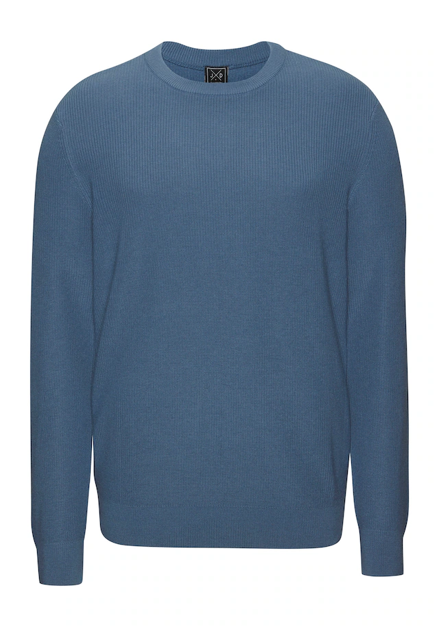 John Devin Strickpullover »bis Größe 5XL« Pullover in modischen Farben aus Baumwollmischung