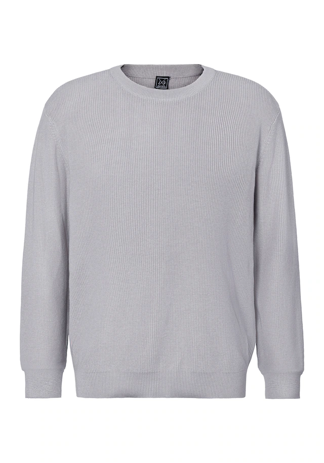 John Devin Strickpullover »bis Größe 5XL« Pullover in modischen Farben aus Baumwollmischung
