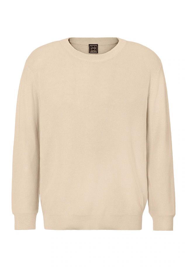 John Devin Strickpullover »bis Größe 5XL« Pullover in modischen Farben aus Baumwollmischung