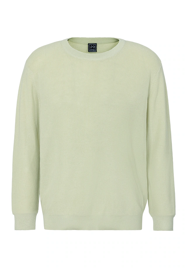 John Devin Strickpullover »bis Größe 5XL« Pullover in modischen Farben aus Baumwollmischung