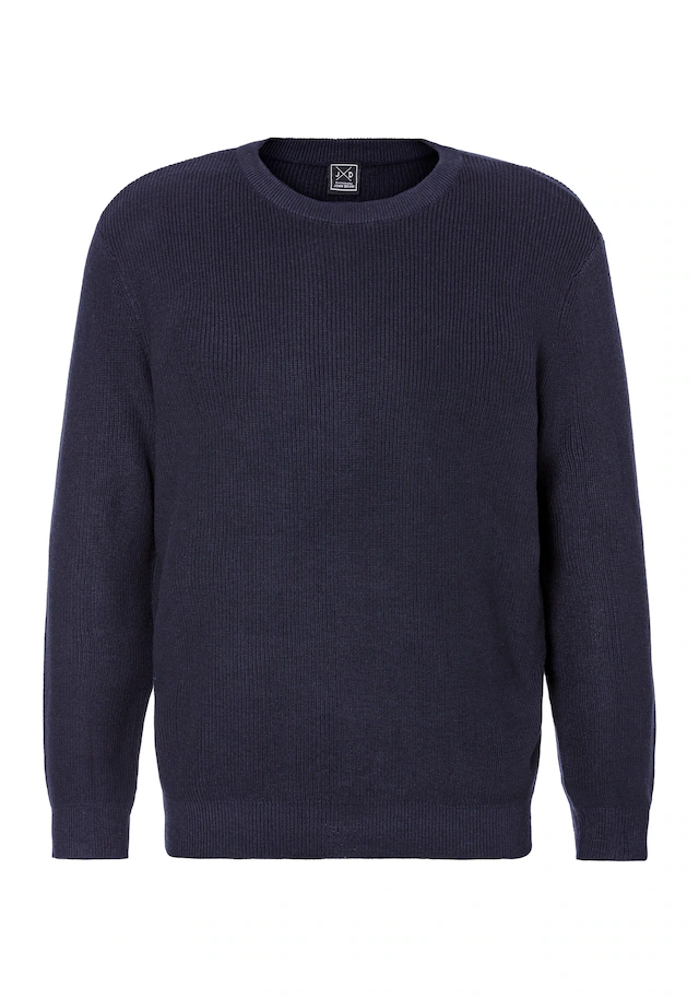 John Devin Strickpullover »bis Größe 5XL« Pullover in modischen Farben aus Baumwollmischung