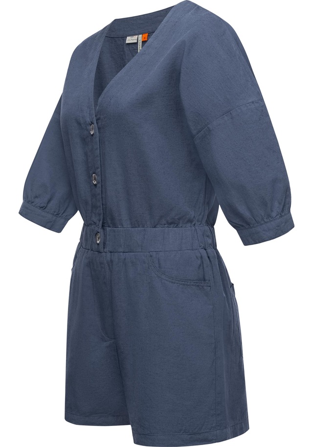 Ragwear Jumpsuit »Ipsie« schicker, kurzer Damen Overall in Military-Look