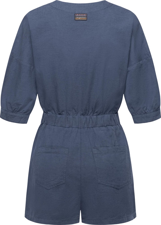 Ragwear Jumpsuit »Ipsie« schicker, kurzer Damen Overall in Military-Look