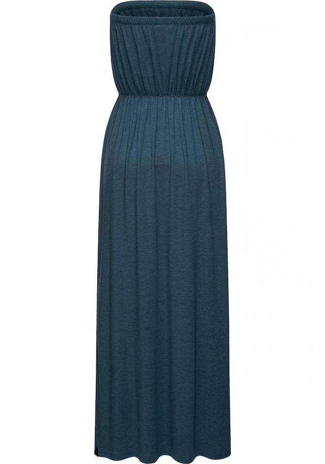 Ragwear Sommerkleid »Awery« Ohne Taschen stylisches Damen Bandeaukleid mit Taillen-Gummizug