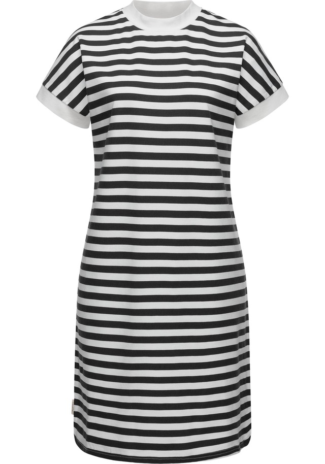 Ragwear Shirtkleid »Katchi Stripes« Ohne Taschen Lässiges gestreiftes Damen Sommerkleid