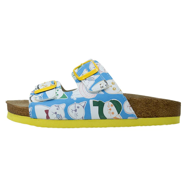DOGO Pantolette »Stella Pantolette Aeroplanes Damen Sandalen, Stella Pantolette« Handgefertigt