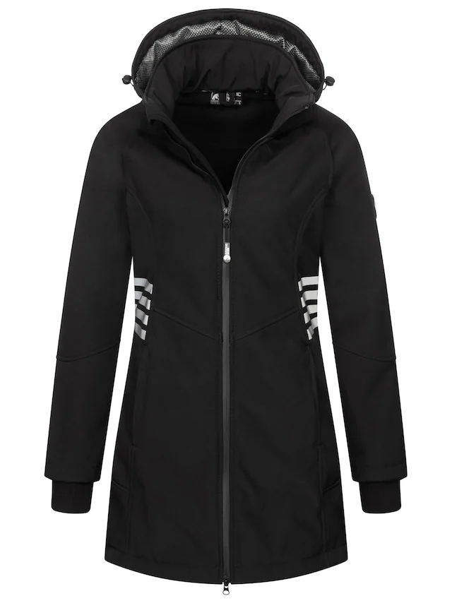 Arctic Seven Softshelljacke »ASGiuliana« mit Kapuze mit abnehmbarer Kapuze