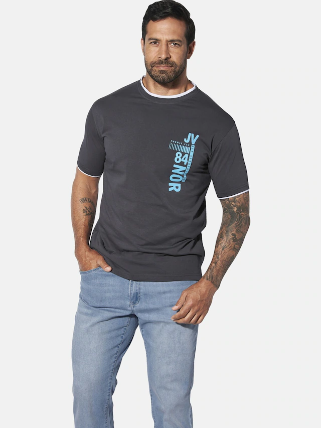 Jan Vanderstorm T-Shirt »T-Shirt FLEMMING«