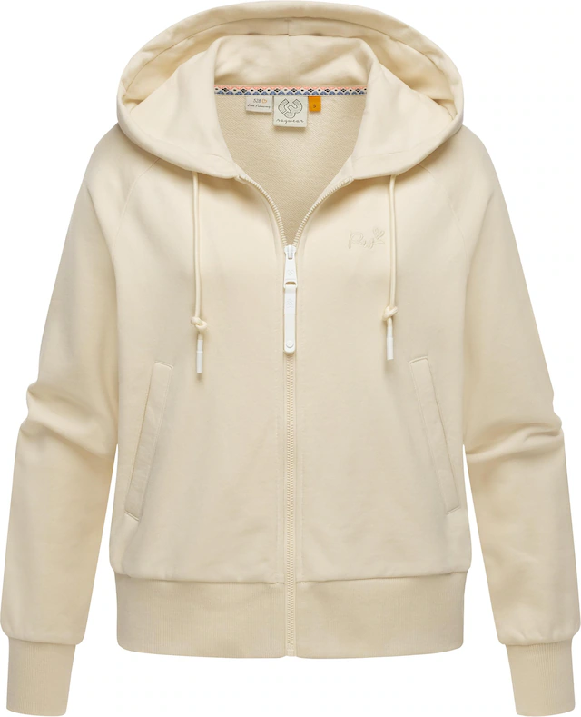 Ragwear Kapuzensweatjacke »Taila« modische Damen Sweatjacke mit Kapuze