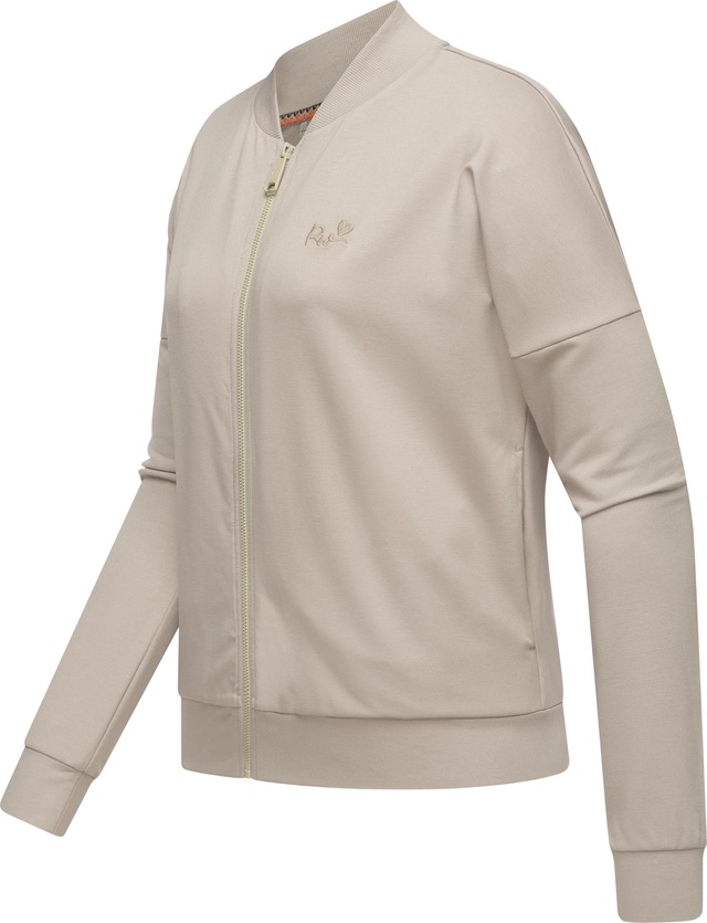 Ragwear Sweatjacke »Doron« sportliche Damen Freizeitjacke