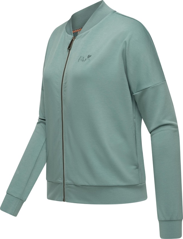 Ragwear Sweatjacke »Doron« sportliche Damen Freizeitjacke