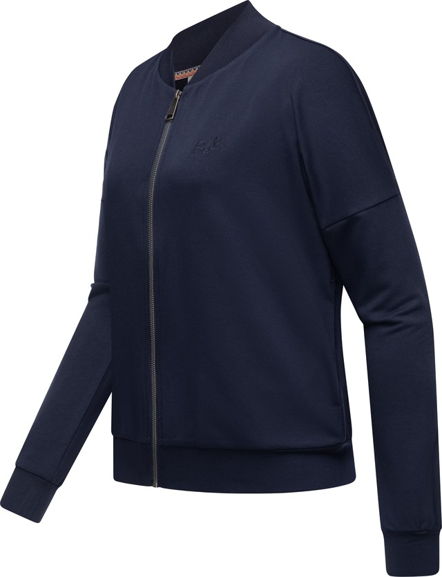 Ragwear Sweatjacke »Doron« sportliche Damen Freizeitjacke