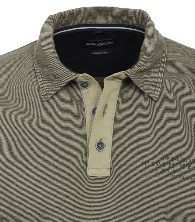 CASAMODA Poloshirt »CASAMODA Polo-Shirt gestreift«