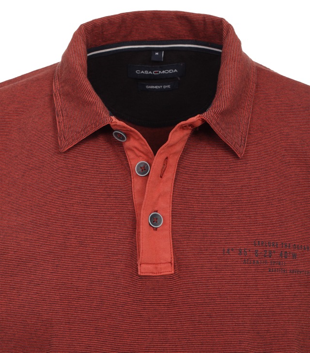 CASAMODA Poloshirt »CASAMODA Polo-Shirt gestreift«