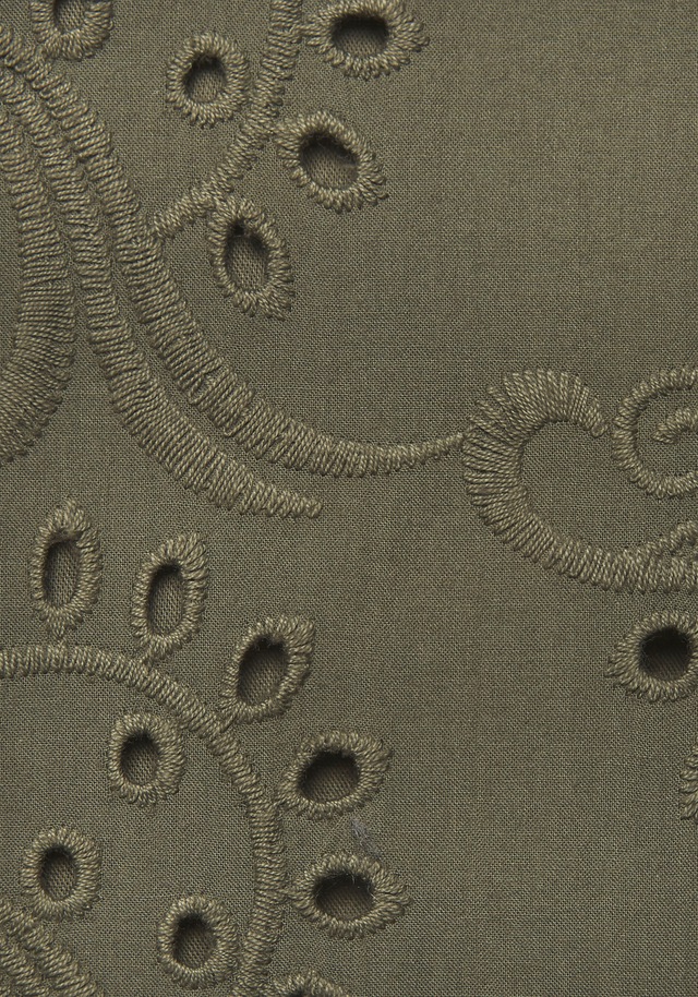 LASCANA Midikleid mit sommerlicher Lochstickerei