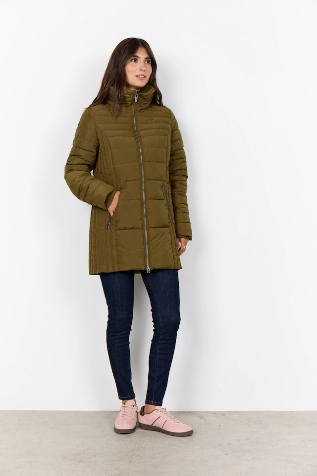 soyaconcept Steppjacke »SC-NINA 1« mit Kapuze aus Polyester, mit modischem Fit