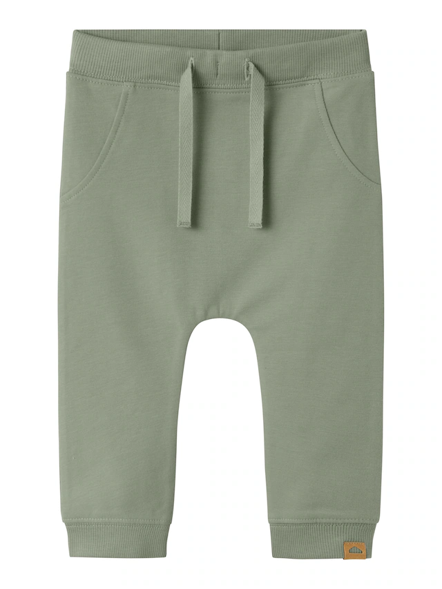 Name It Sweathose »NBNTAKKI für Mädchen und Jungen mit Kordelzug« unifarben, casual, regular fit, Baumwollmischung, Sweatware