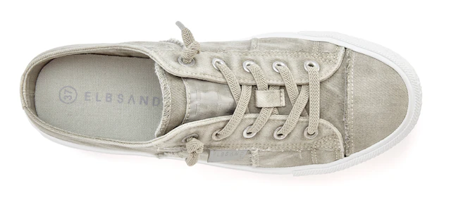 Elbsand Sneaker »Sabot, Clog, Freizeitschuh, Halbschuh, Stoffschuh, Turnschuh« Slip-On-Sneaker, Textilschuh zum Reinschlüpfen Unisex VEGAN