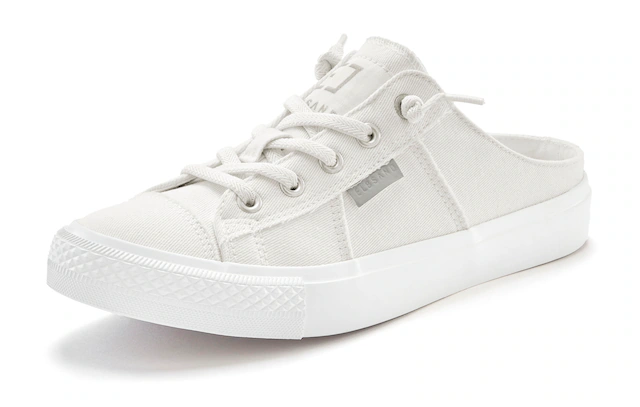 Elbsand Sneaker »Sabot, Clog, Freizeitschuh, Halbschuh, Stoffschuh, Turnschuh« Slip-On-Sneaker, Textilschuh zum Reinschlüpfen Unisex VEGAN