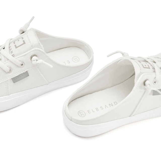 Elbsand Sneaker »Sabot, Clog, Freizeitschuh, Halbschuh, Stoffschuh, Turnschuh« Slip-On-Sneaker, Textilschuh zum Reinschlüpfen Unisex VEGAN