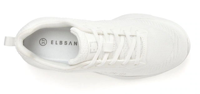 Elbsand Sneaker »Freizeitschuh, Halbschuh, Turnschuh« mit elastischen Bändern für schnelles Reinschlüpfen, Unisex VEGAN