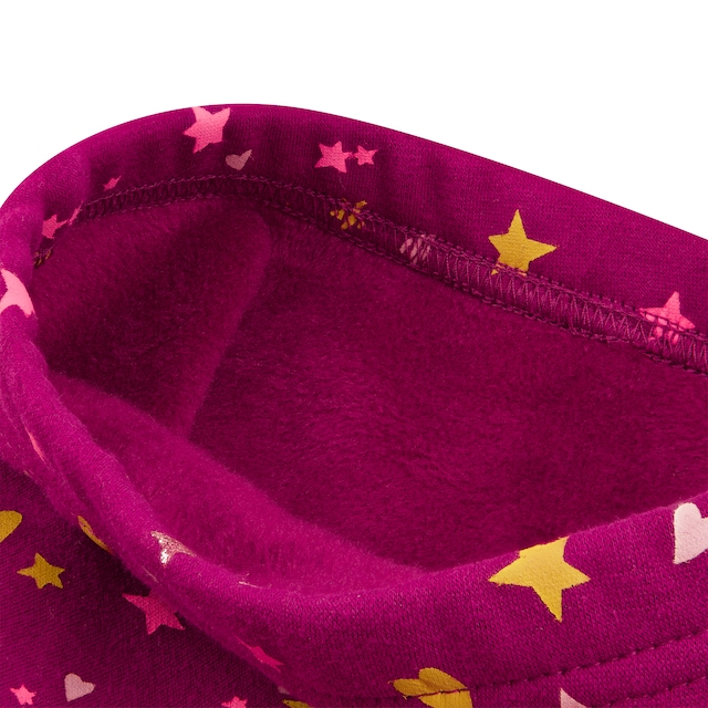 happy girls Sweatleggings im tollen Sternen-Herzen-Alloverprint