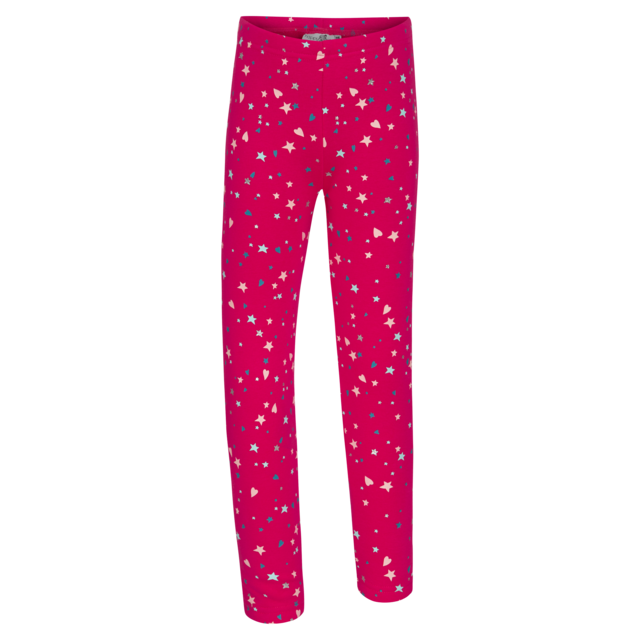 happy girls Sweatleggings im tollen Sternen-Herzen-Alloverprint