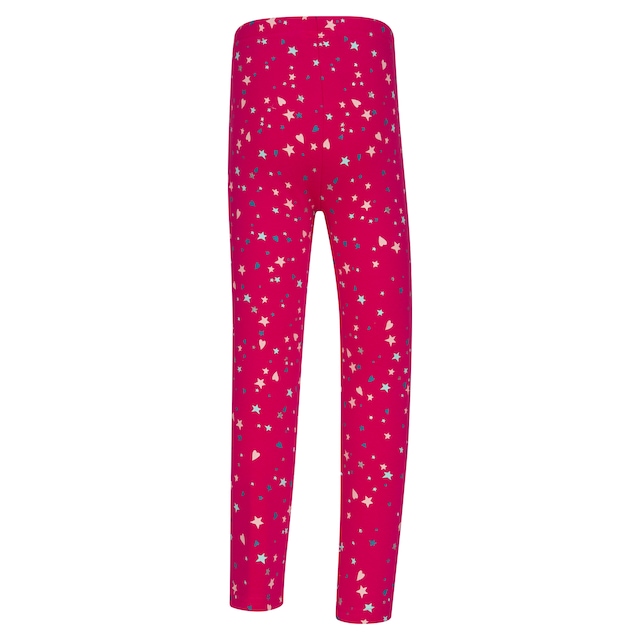 happy girls Sweatleggings im tollen Sternen-Herzen-Alloverprint