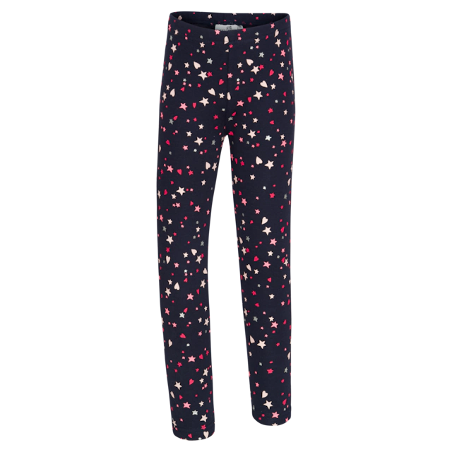 happy girls Sweatleggings im tollen Sternen-Herzen-Alloverprint