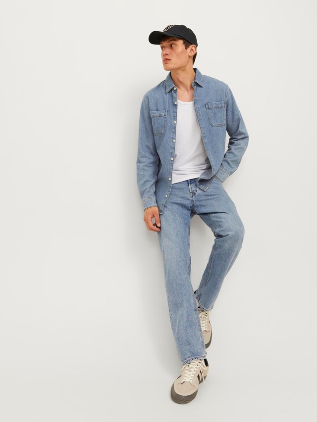 Jack & Jones Loose-fit-Jeans »JJICHRIS JJCLASSIC AM 676 LID NOOS«