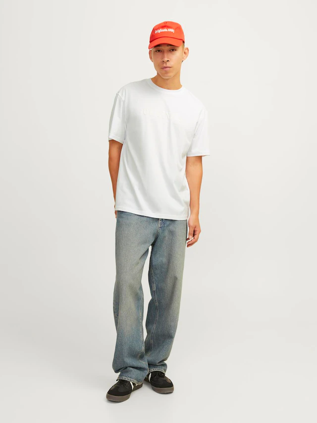 Jack & Jones Rundhalsshirt »JORFREDERIKSBERG TEE SS CREW NECK NOOS«