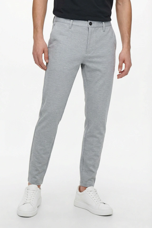ONLY & SONS Chinos »ONSMARK SLIM DITSY 020934 PANT NOOS« Viskosemischung, slim fit