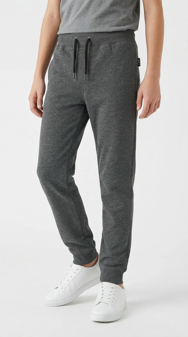 Name It »NKMSWEAT für Jungen mit verstellbarem Bund und Kordelzug« unifarben, casual, regular fit, Baumwollmix, Rundhals