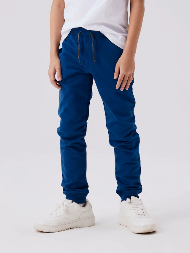 Name It »NKMSWEAT für Jungen mit verstellbarem Bund und Kordelzug« unifarben, casual, regular fit, Baumwollmix, Rundhals
