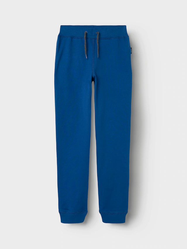 Name It »NKMSWEAT für Jungen mit verstellbarem Bund und Kordelzug« unifarben, casual, regular fit, Baumwollmix, Rundhals