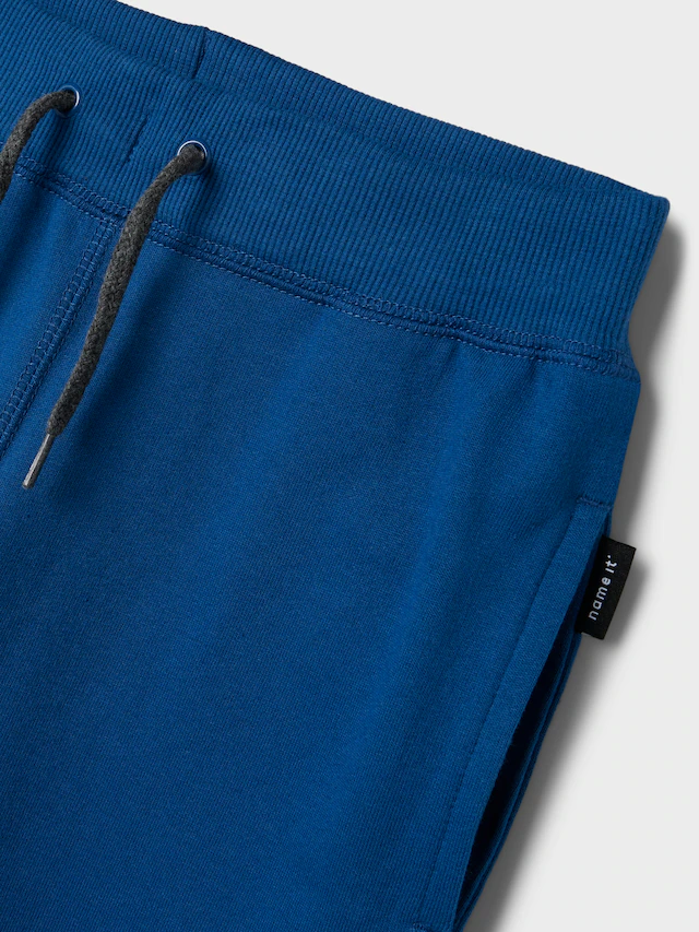 Name It »NKMSWEAT für Jungen mit verstellbarem Bund und Kordelzug« unifarben, casual, regular fit, Baumwollmix, Rundhals