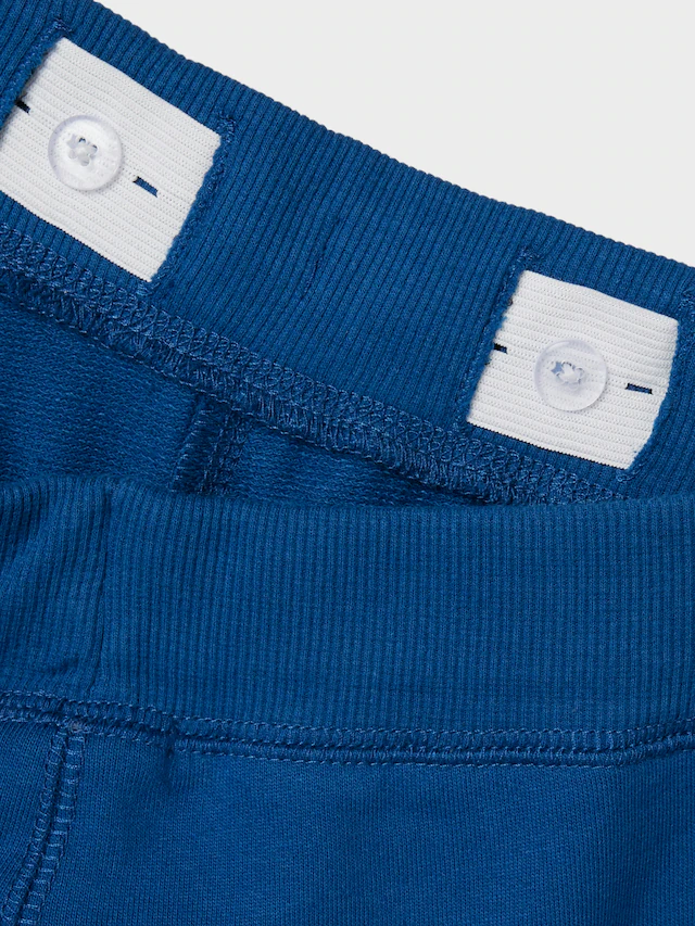 Name It »NKMSWEAT für Jungen mit verstellbarem Bund und Kordelzug« unifarben, casual, regular fit, Baumwollmix, Rundhals