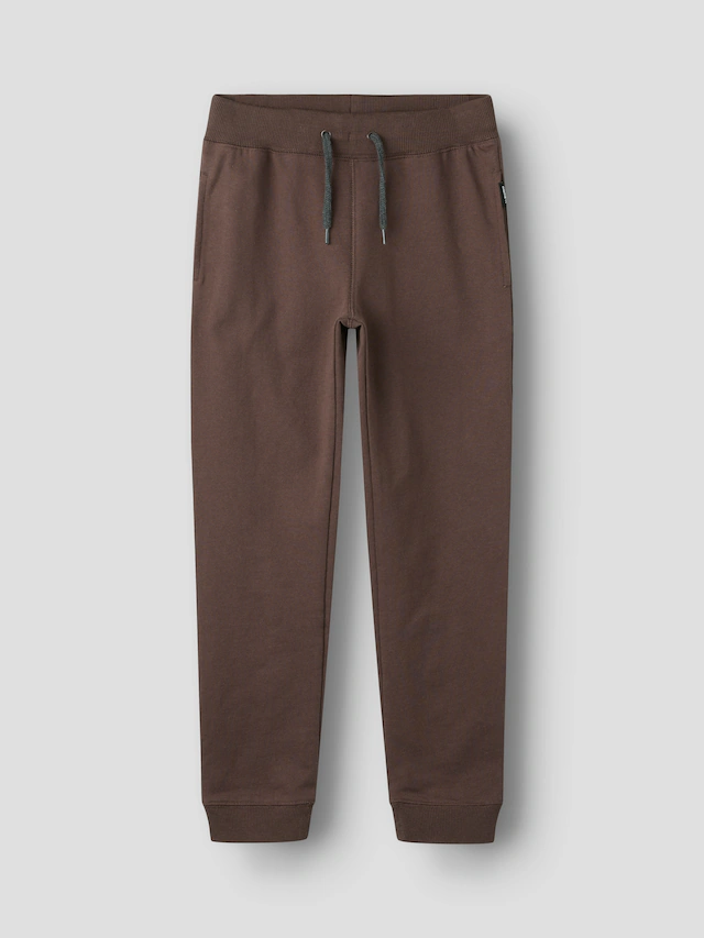 Name It »NKMSWEAT für Jungen mit verstellbarem Bund und Kordelzug« unifarben, casual, regular fit, Baumwollmix, Rundhals
