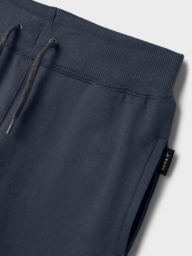 Name It »NKMSWEAT für Jungen mit verstellbarem Bund und Kordelzug« unifarben, casual, regular fit, Baumwollmix, Rundhals