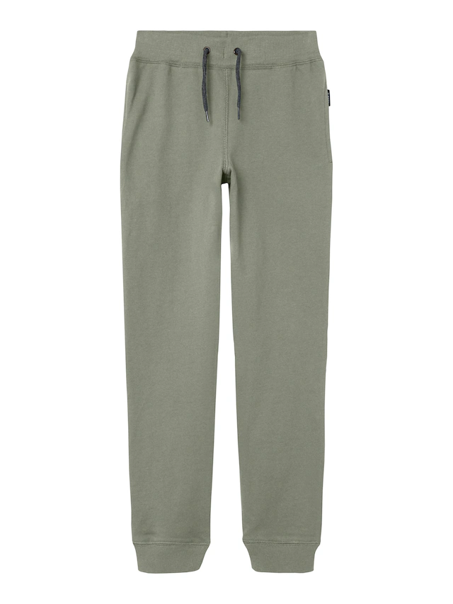Name It »NKMSWEAT für Jungen mit verstellbarem Bund und Kordelzug« unifarben, casual, regular fit, Baumwollmix, Rundhals