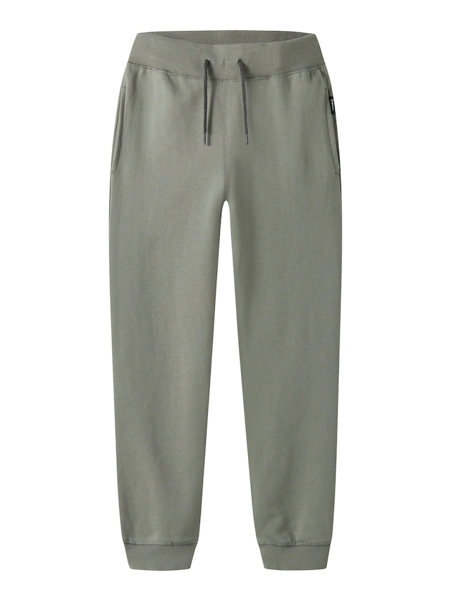 Name It »NKMSWEAT für Jungen mit verstellbarem Bund und Kordelzug« unifarben, casual, regular fit, Baumwollmix, Rundhals