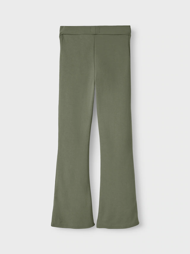 Name It Jerseyhose »NKFFRIKKALI für Mädchen mit ausgestelltem Bein und Viskose« unifarben, casual, ausgestellt, Viskosemix, ohne Kragen
