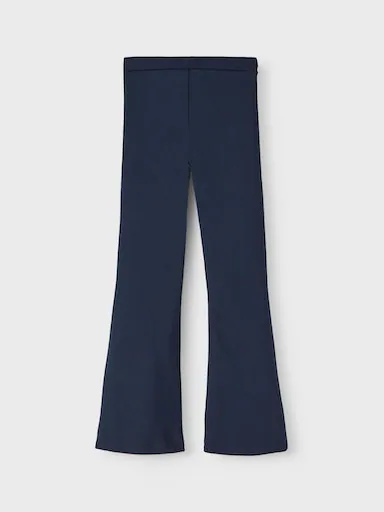 Name It Jerseyhose »NKFFRIKKALI für Mädchen mit ausgestelltem Bein und Viskose« unifarben, casual, ausgestellt, Viskosemix, ohne Kragen