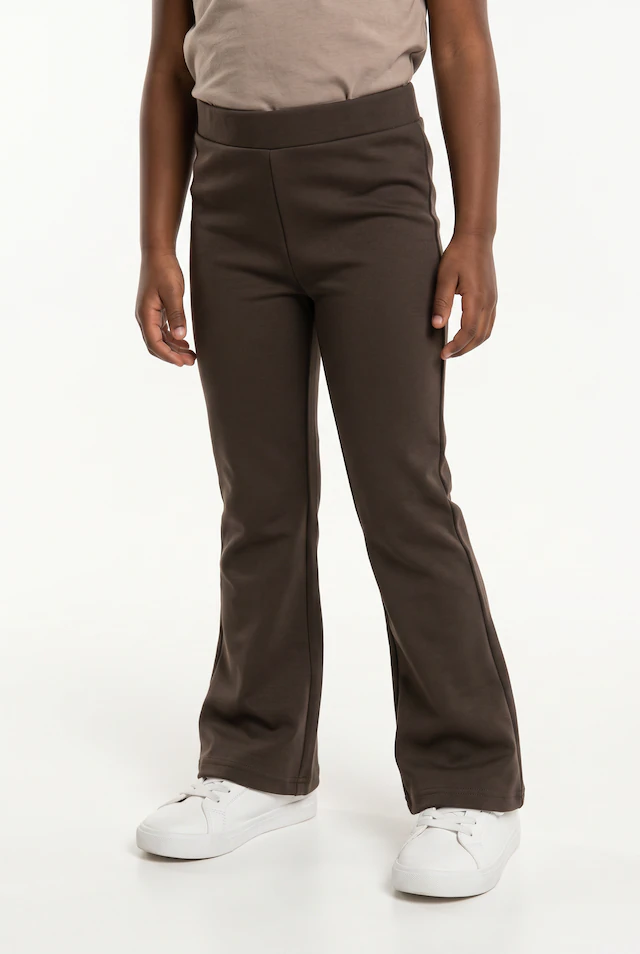 Name It Jerseyhose »NKFFRIKKALI für Mädchen mit ausgestelltem Bein und Viskose« unifarben, casual, ausgestellt, Viskosemix, ohne Kragen