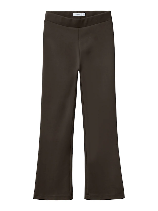 Name It Jerseyhose »NKFFRIKKALI für Mädchen mit ausgestelltem Bein und Viskose« unifarben, casual, ausgestellt, Viskosemix, ohne Kragen